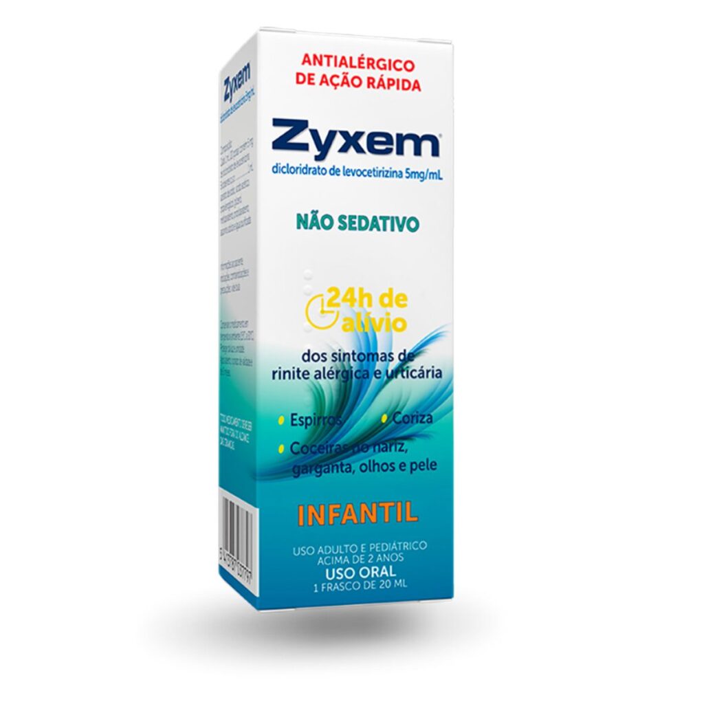 Zyxem 5mg/ml Solução Oral Gotas 20ml