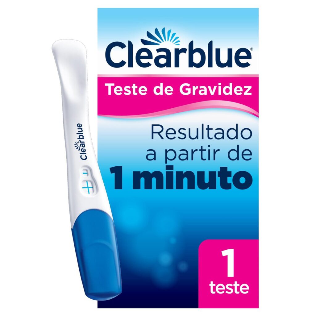Teste De Gravidez Clearblue 1 Minuto 1 Unidade