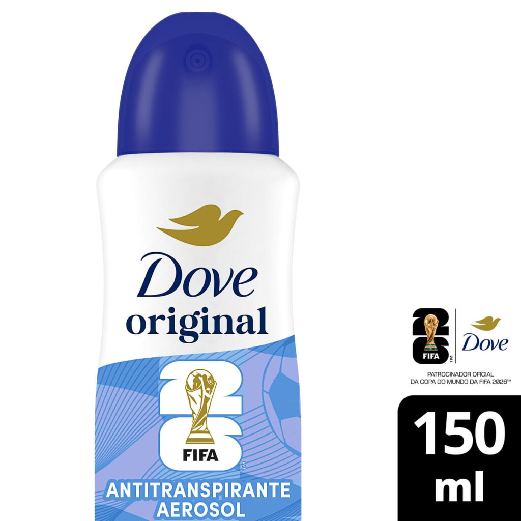 Desodorante Antitranspirante Dove Original 72h Aerossol 150ml