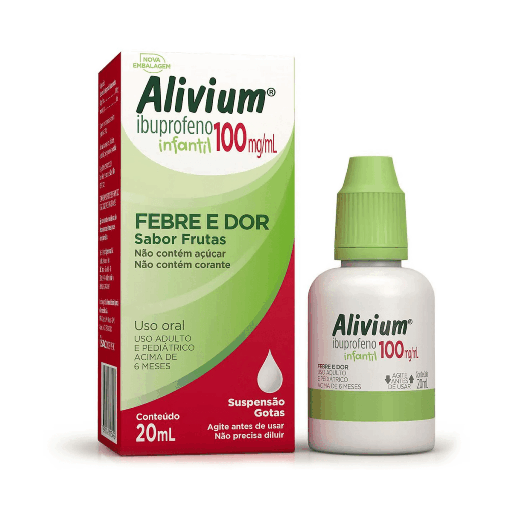 Alivium Ibuprofeno 100mg/ml Gotas 20ml