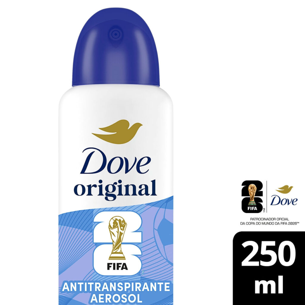 Desodorante Antitranspirante Dove Original 72h Aerossol 250ml