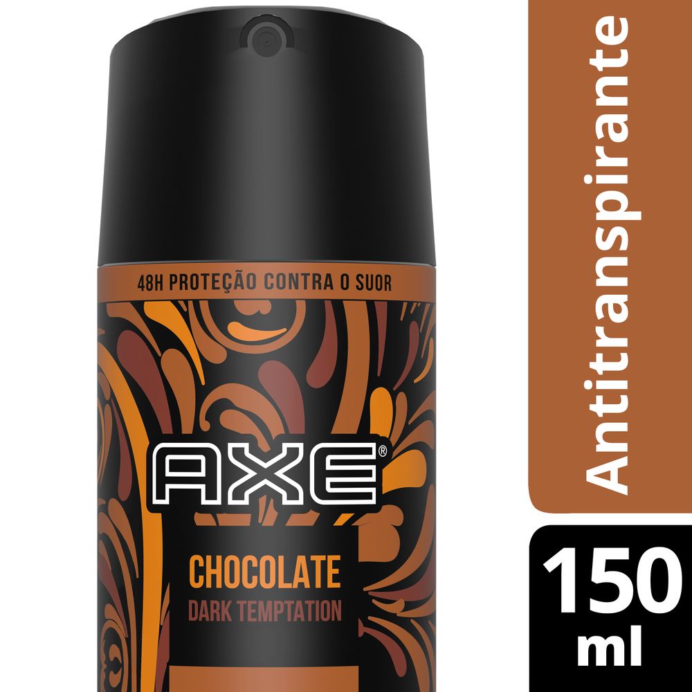 Desodorante Antitranspirante Axe Dark Temptation Chocolate 150ml