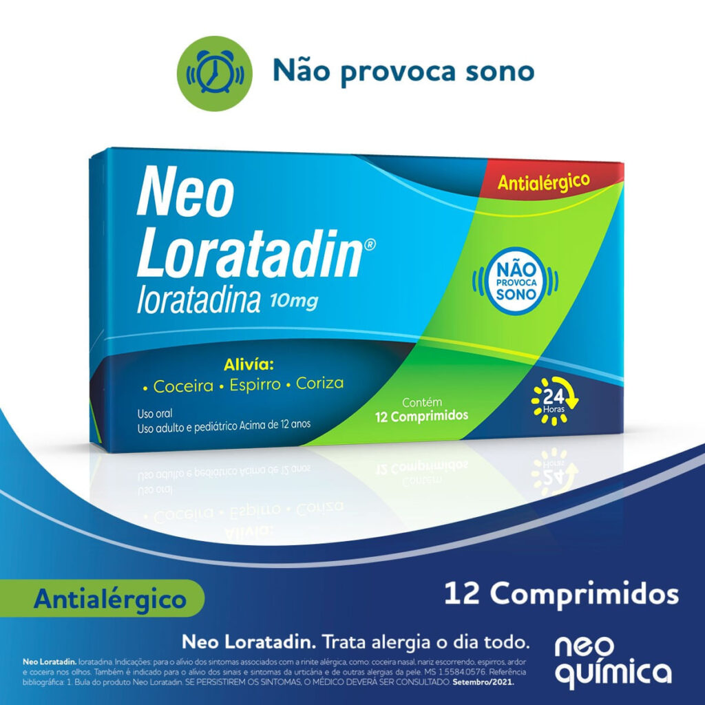 Neo Loratadin 10mg 12 Comprimidos